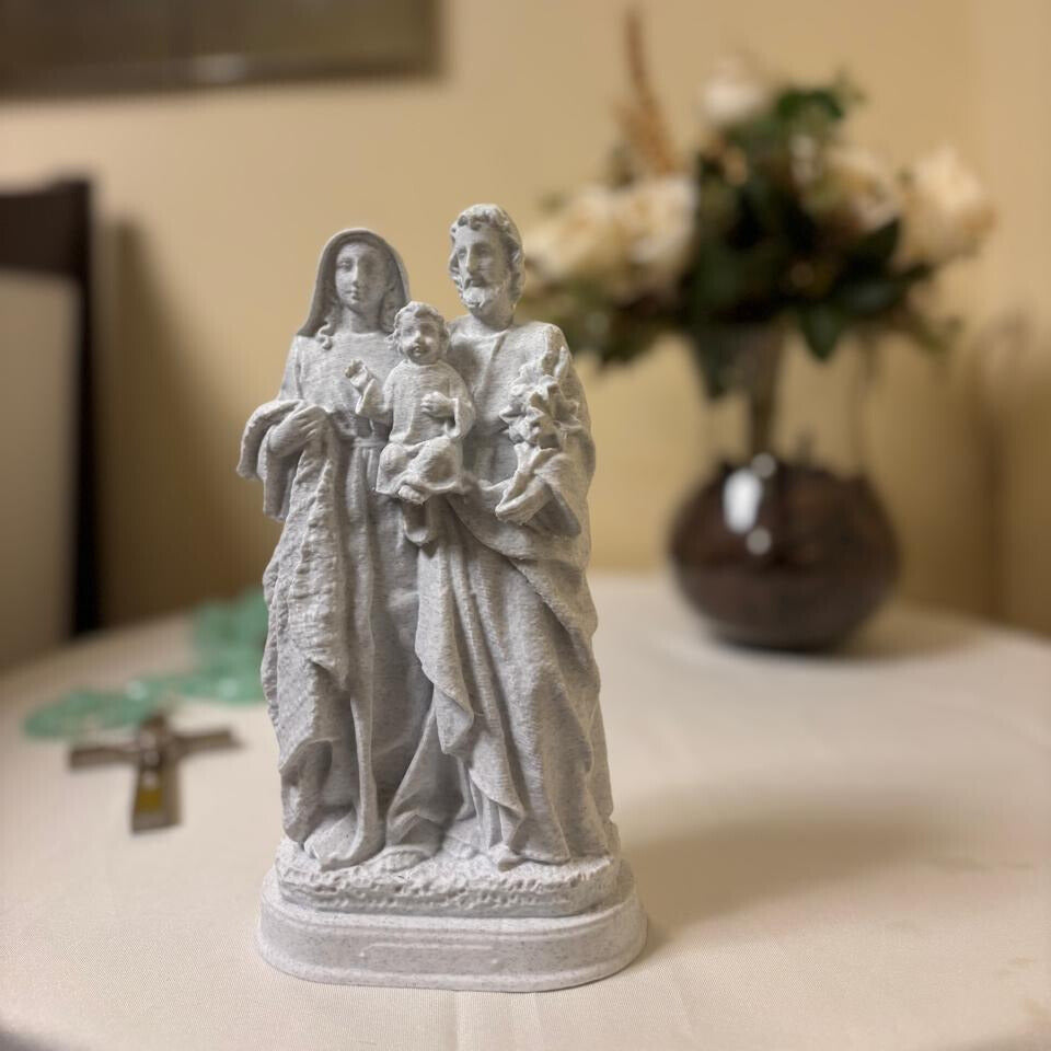 Imagem Clássica da Sagrada Família - Escultura em PLA