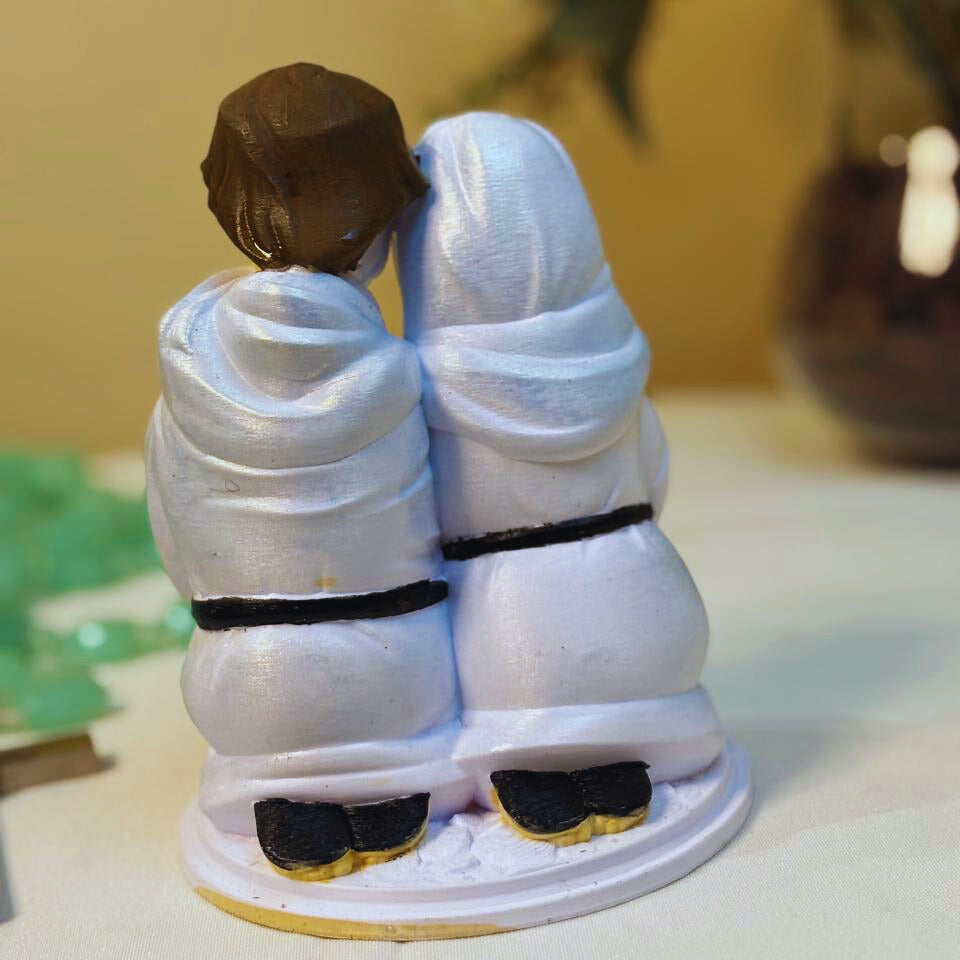 Luminária Sagrada Família - Escultura PLA com Luz Interna