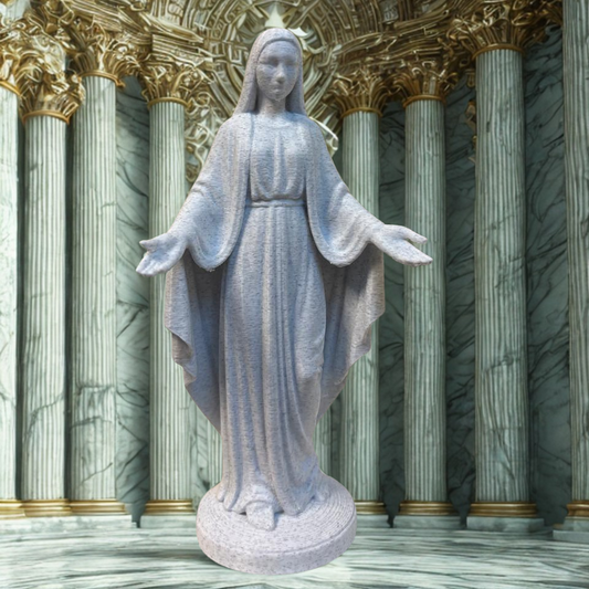 Nossa Senhora da Graças - Escultura em PLA