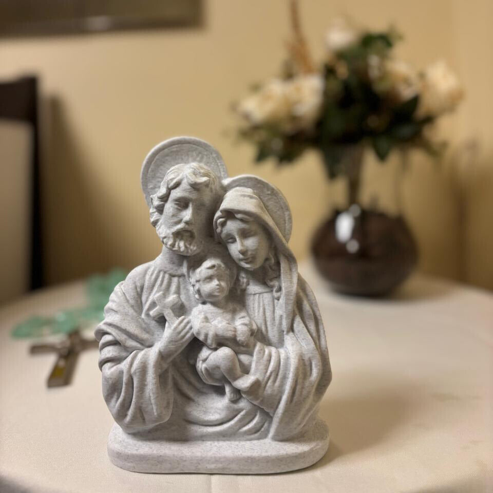 Imagem da Sagrada Familia Aconchegada - Escultura em PLA