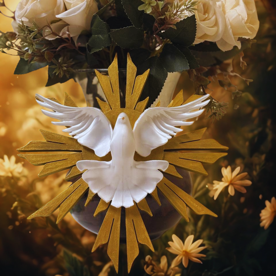 Espirito Santo - Escultura Decorativa em PLA