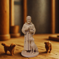 São Francisco de Assis e os Animais - Escultura em PLA
