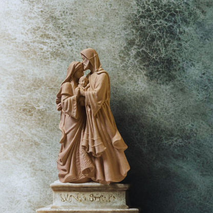 Sagrada Familia com Beijo de José - Escultura em PLA