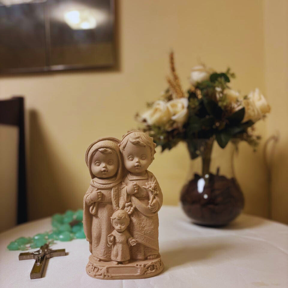 Sagrada Família Infantil - Escultura em PLA