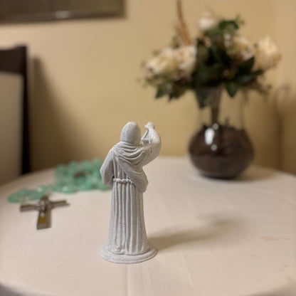 São Longuinho com Lanterna - Escultura em PLA