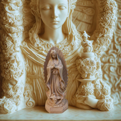 Nossa Senhora de Guadalupe - Escultura PLA