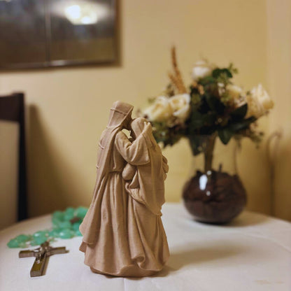 Sagrada Familia com Beijo de José - Escultura em PLA